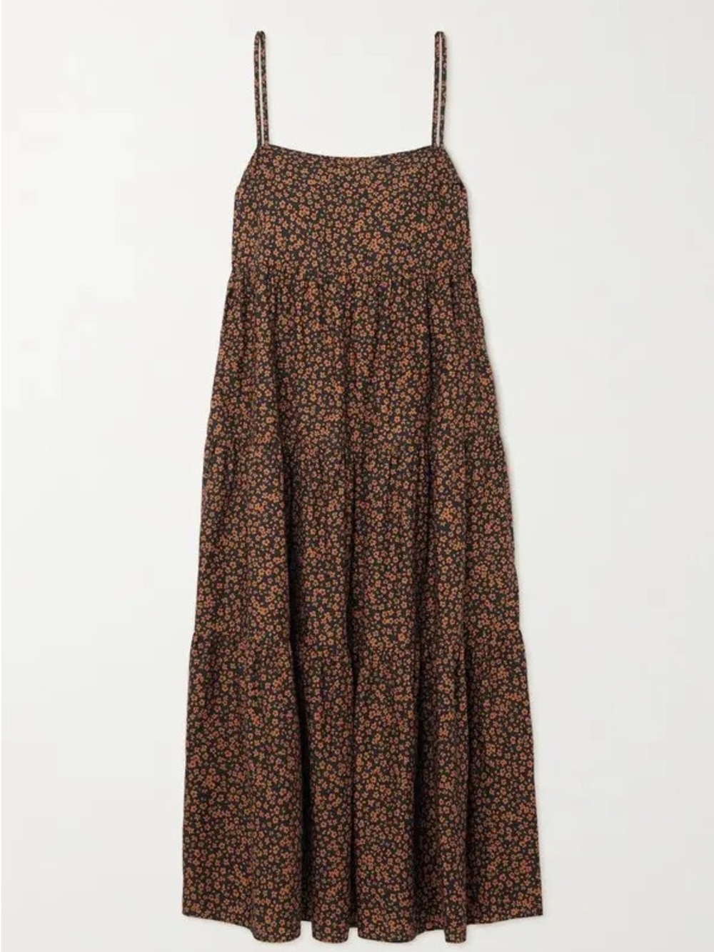 Matteau Tiered Sundress Cotton Poplin US4